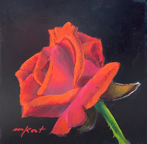 This One's For You 6x6 $200 at Hunter Wolff Gallery